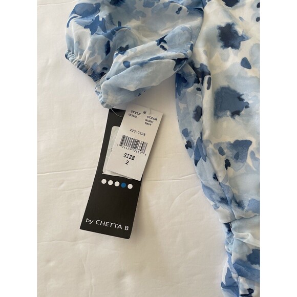 Be by CHETTA B NWT‎ Short Sleeve Sheath Dress Size 2 Above The Knee - Picture 5 of 11